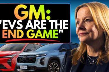 Mary Barra Tells ICE Fans EVs Are the End Game - PHEV's Don't Make Sense