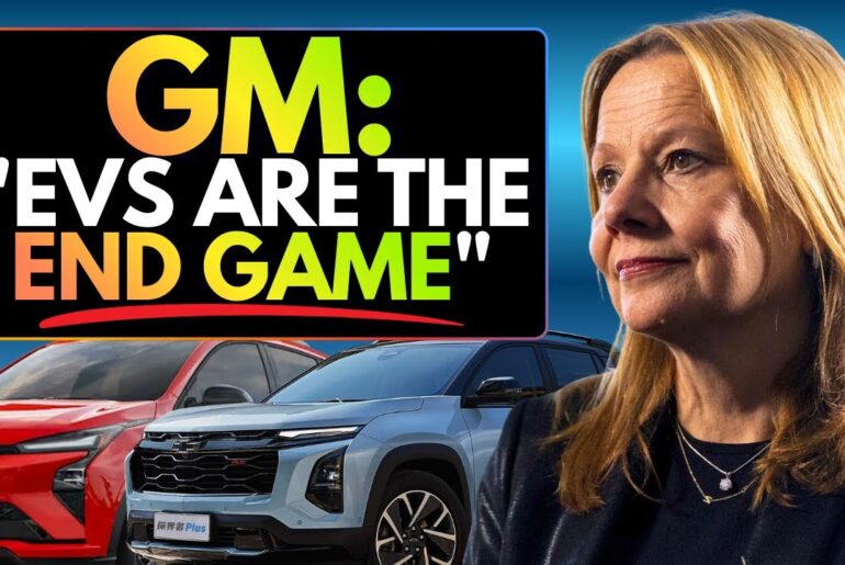Mary Barra Tells ICE Fans EVs Are the End Game - PHEV's Don't Make Sense
