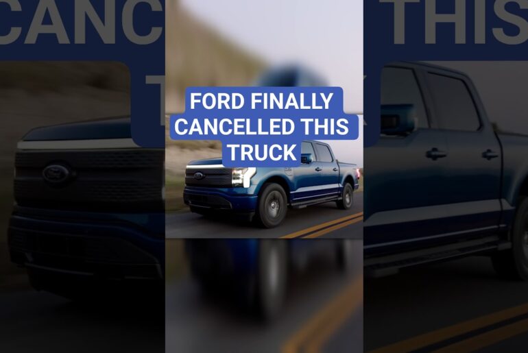 Ford is Finally pulling the plug on this truck #ford #f150lightning #electricvehicle #chevy