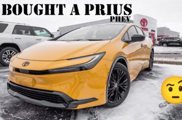 I Bought a 2026 Prius Plug in Hybrid! (Nightshade Edition)