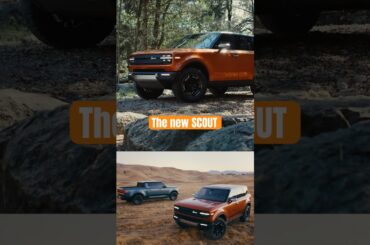 The Scout is officially BACK! Off-roaders dream EV #scoutmotors #offroad #ev