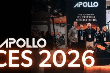 CES 2026 Booth Walkthrough - Apollo Scooters