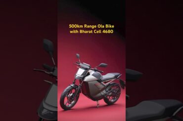 500km Range Bike from Ola|| Bharat Cell 4680 Battery from ola #olaelectric #bharatcell4680 #ola