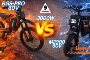 Electric Dirt Bike 60v Head To Head! Bigniu (BGS PRO) vs Bopzin (M2000 Q8) #
