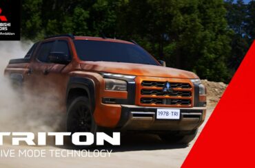 Mitsubishi TRITON | Advanced Drive Mode Technology: Sand, Mud, and Gravel Performance