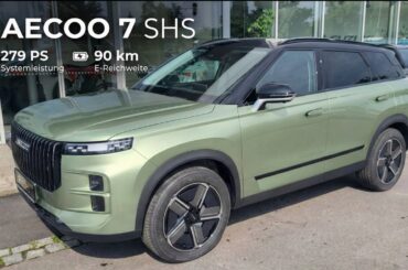 2026 Jaecoo 7 SHS im Check: Plug-in-Hybrid-SUV aus China
