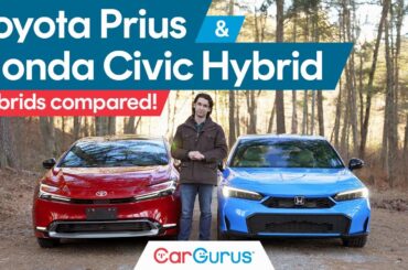 2026 Toyota Prius vs 2026 Honda Civic Hybrid | Hybrid Cars Compared!