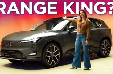 Volvo EX60: The 810km Electric SUV Taking on the BMW iX3
