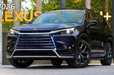2026 Lexus TX 550h+ | Is This the Smartest Luxury Plug In Hybrid SUV Yet