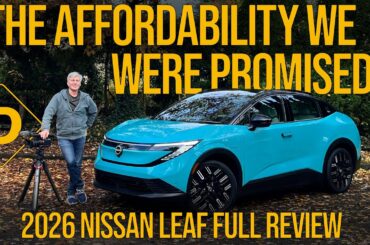 2026 Nissan Leaf Review | The EV That Finally Gets Affordability Right #automotive