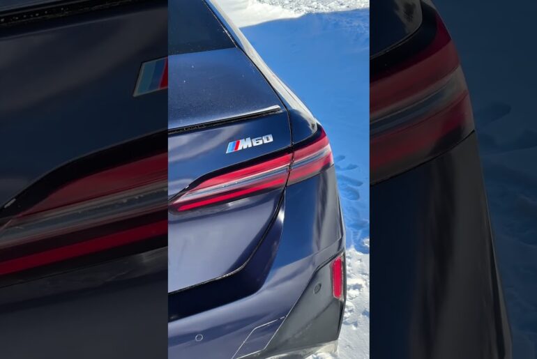 Snow day or BMW day? | The #BMW i5.