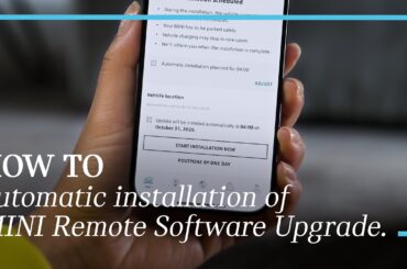 How-To: Automatic Installation of MINI Remote Software Upgrades.