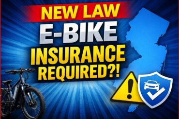 New Jersey Ebike Insurance Law 2026: Insurance Required for All Electric Bicycles?