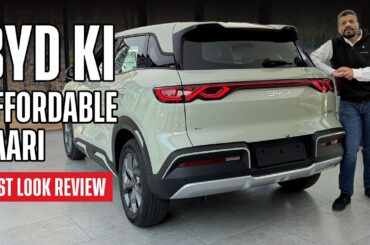 BYD Atto 2 First Look Review | Most Affordable EV?