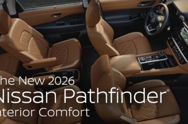 2026 Nissan Pathfinder | Family-Ready Interior with Advanced Comfort Tech