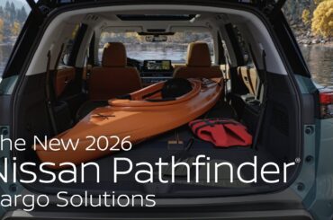 2026 Nissan Pathfinder | Explore Smart Storage and Cargo Space Solutions