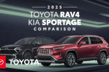 2025 Toyota RAV4 vs 2025 Kia Sportage | Toyota
