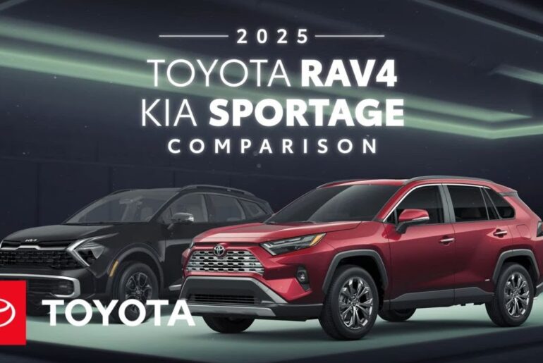 2025 Toyota RAV4 vs 2025 Kia Sportage | Toyota