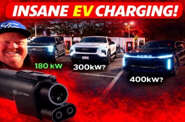 Worlds First True Tesla V4 Supercharger - Can Lucid, Lightning, Lectron & Silverado Pass the Test?