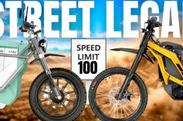 100 MPH E-Bikes: FASTEST Sur Ron & Land Moto (STREET LEGAL?!)