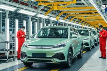 How BYD Atto 2 Electric SUVs Are Manufactured | Inside the Chinese EV Car Factory (Full Process)