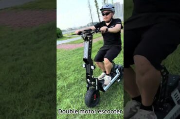 2 wheel Electric Scooter With seat#Folding E Scooter#Big tire E Scooter#Off road E Scooter#escooter