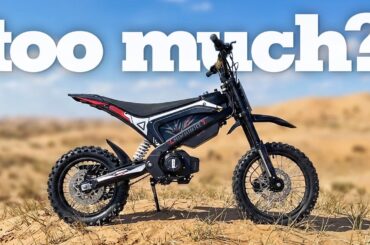 Mini Electric Dirt Bike with 250Nm?! | HiKnight GTX1 Review