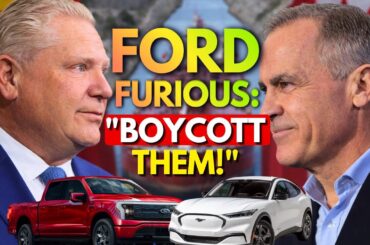 Doug Ford FURIOUS - "Canada Sold Out Auto Workers For Cheap Chinese EVs"