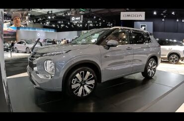 Mitsubishi Outlander Instyle + 4WD Crossover SUV plug in hybrid PHEV car walkaround + interior W....