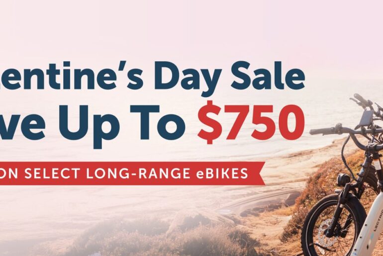 Fall in love with your commute and up to $750 savings during Lectric’s Valentine’s Day e-bike sale – all from $999
