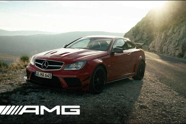 The Perfect Ride | Mercedes-Benz C 63 AMG Coupe Black Series driving through Verdon Gorge