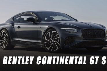 Bentley Continental GT S Debuts A High-Performance Plug-In Hybrid