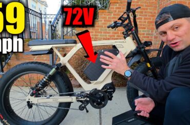 Better Than Ever Ristretto 512 With 72V 20Ah Upgraded Battery