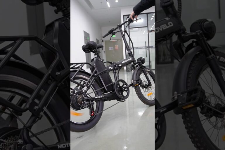 MOTOVELO TN8 Pro|Folding Ebike ASMR Experience with 500W Power #motovelo #ebike #electricbike #asmr