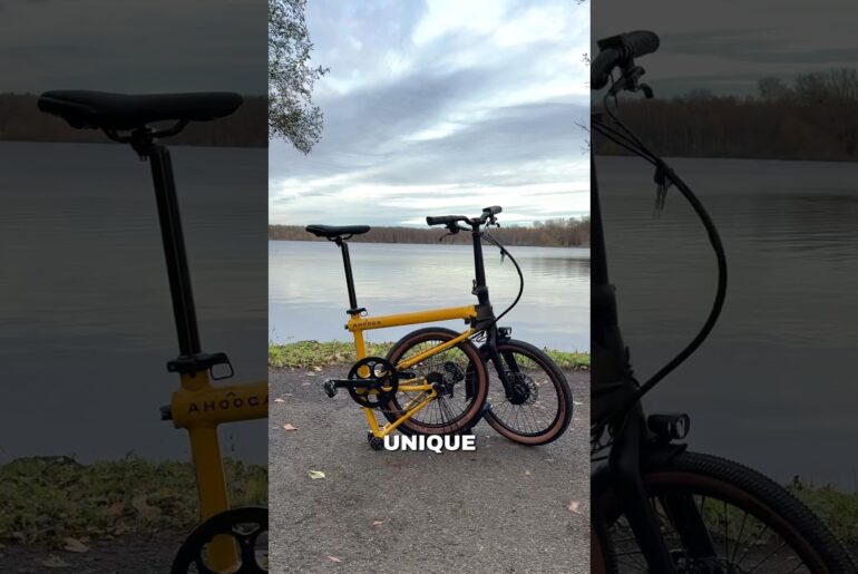 A BMX inspired folding electric bike that BLEW me away