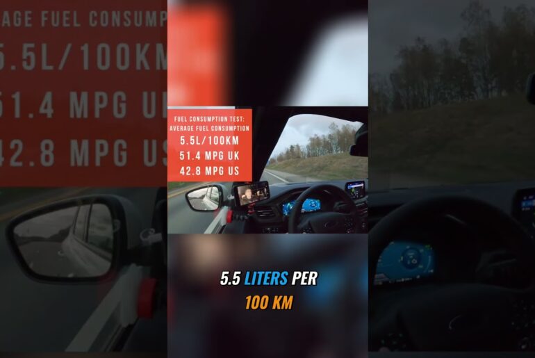 Plug-In Hybrid Ford Kuga Fuel consumption Test!