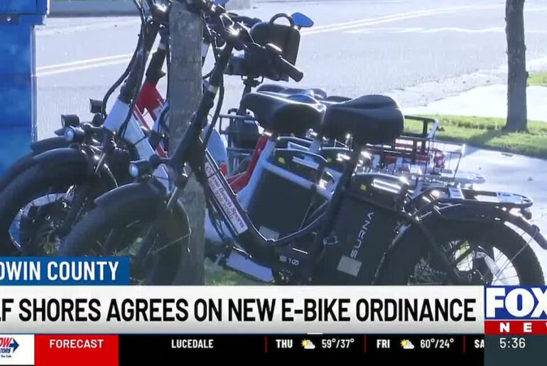 Gulf Shores sets new rules for e-bikes and e-scooters