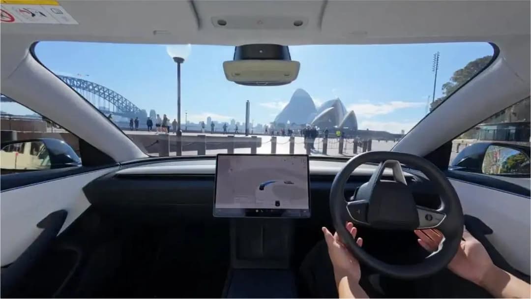 tesla fsd Sydney demo