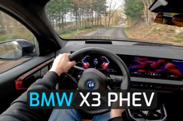 2026 BMW X3 PLUG-IN HYBRID 299 HP POV DRIVE