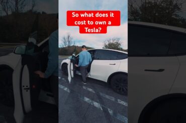 How Much Does it Cost to Own a Tesla? #tesla #ev #automobile