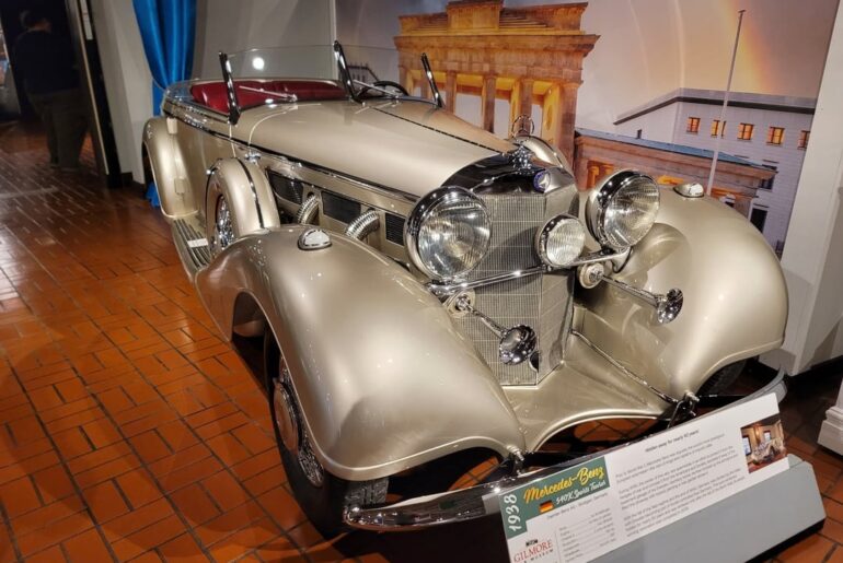 1938 Mercedes-Benz 540K Sports Tourer - Gilmore Car Museum