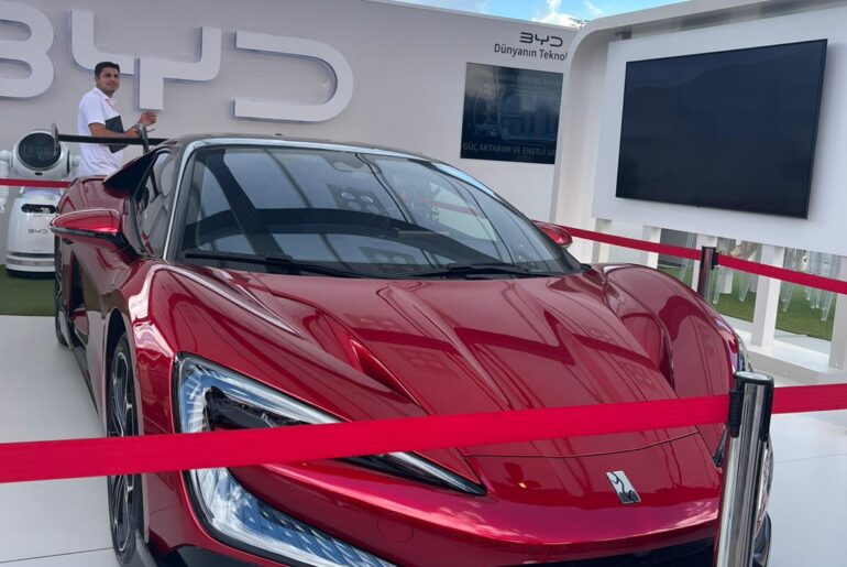 The BYD i saw in türkiye