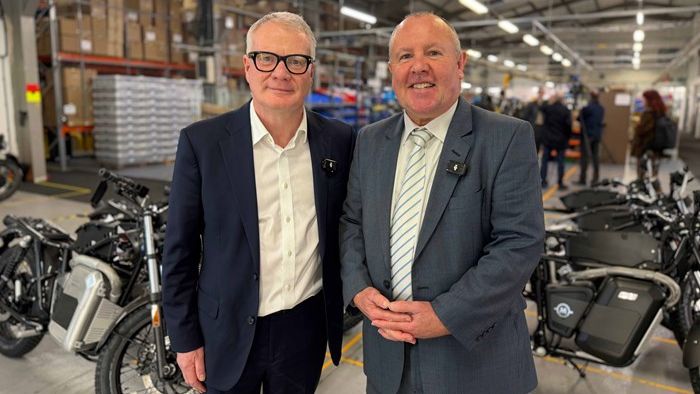 Coventry electric motorcycle firm secures £11m investment