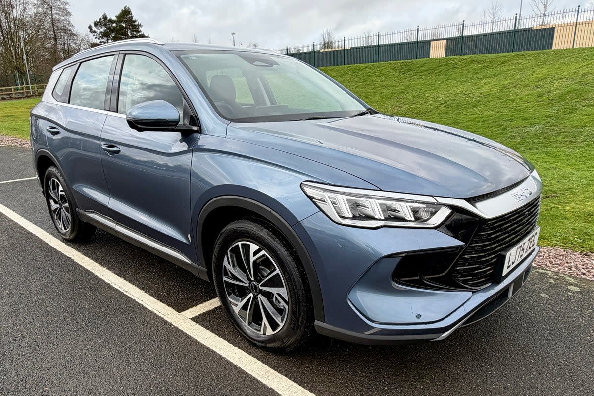 The BYD Sealion 5 DM-i is the latest plug-in hybrid from the Chinese brand (Steve Fowler)