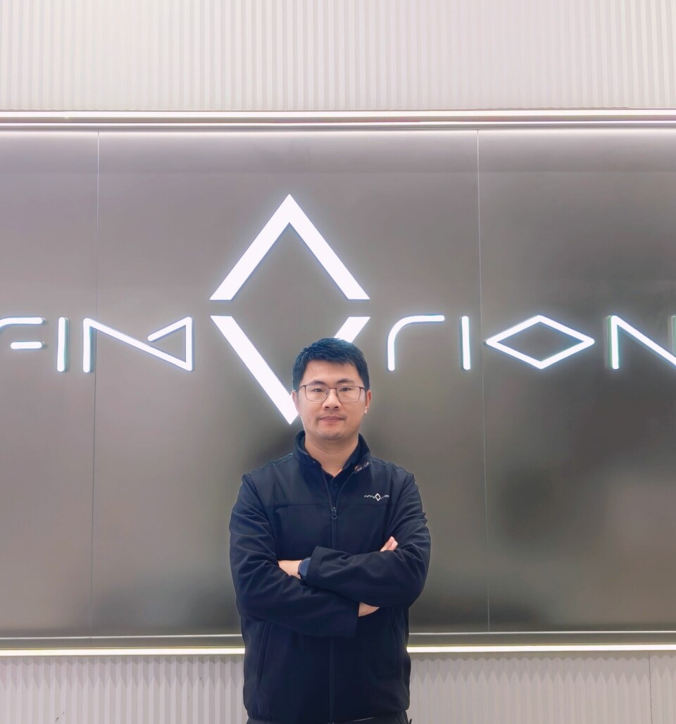 Zhang Yichao, senior manager at the InfiMotion factory in Wuxi