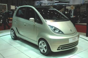 Tata Nano Europa concept, shown at the 2009 Geneva Auto Show