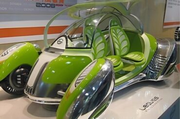 Nissan "Leaves" concept, unfortunately there's almost no info and only a few photos of this car exist