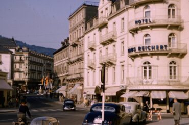 3-wheeler in Baden-Baden, Germany in 1957