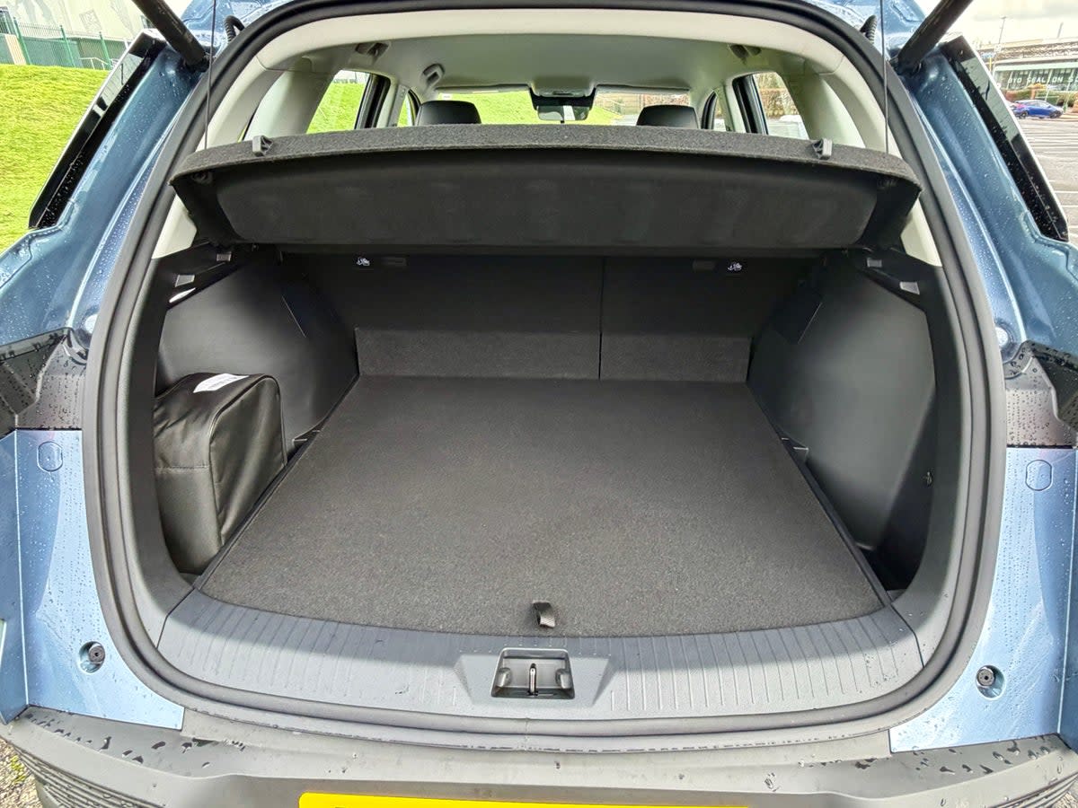 The boot offers 463 litres of space, expanding to 1,410 litres with the rear seats folded (Steve Fowler)