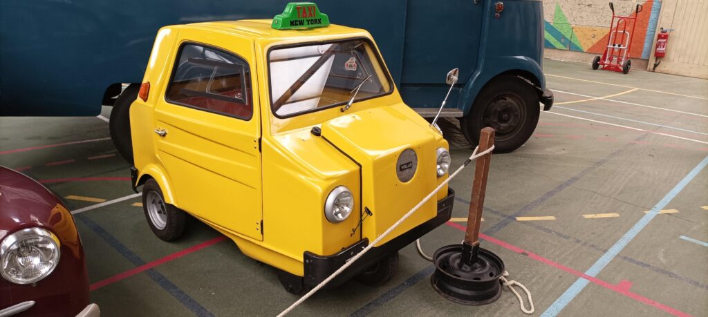 What in the three-wheeler?